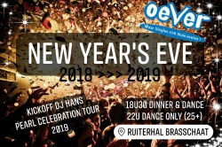 MA 31/12 New Years Eve Dance only met DJ Hans Ruiterhal, Brasschaat OOK NIET-LEDEN!